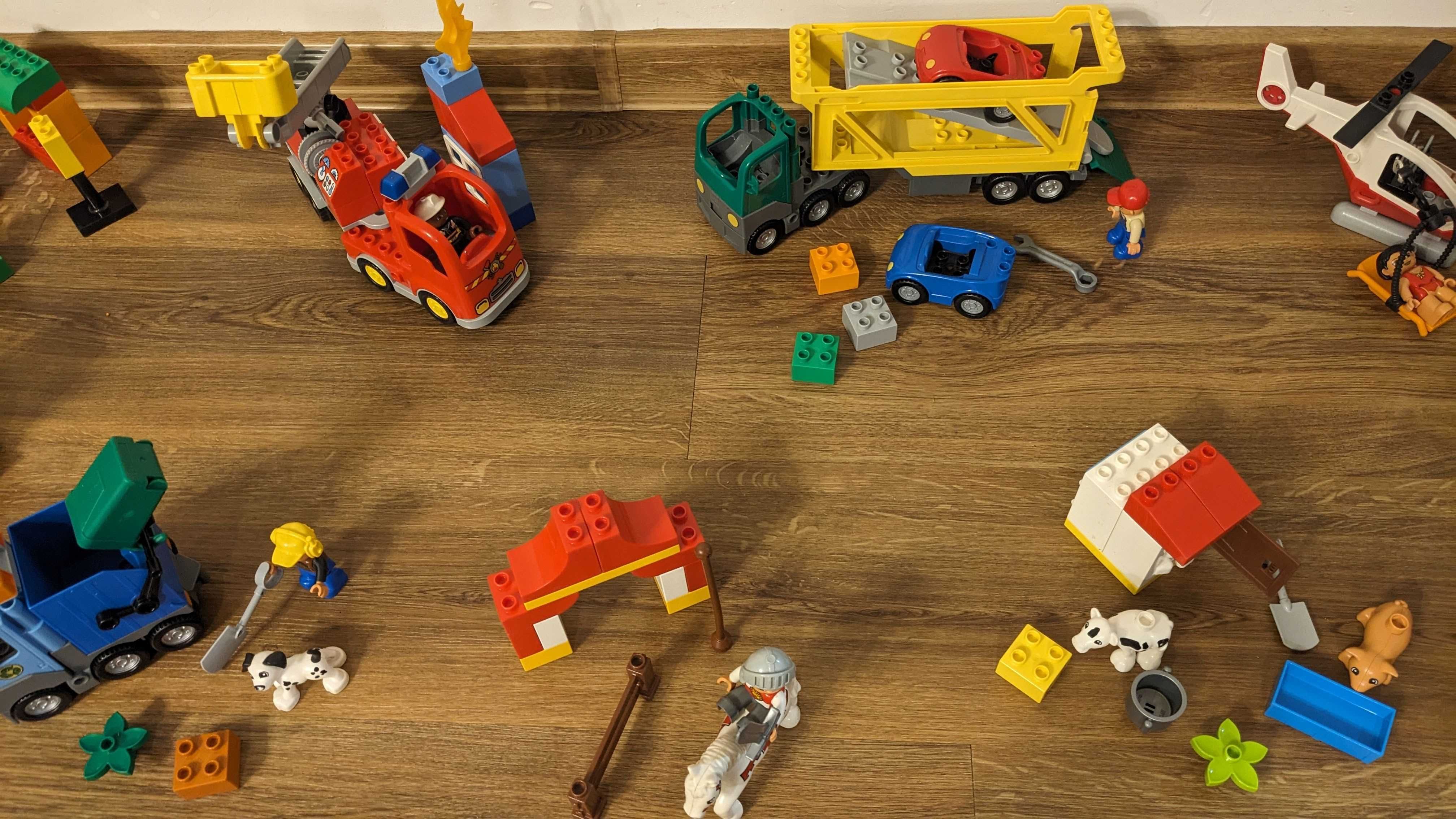 DUPLO 5603 quad strażak zwiadowca - zestaw kompletny; inne zestawy