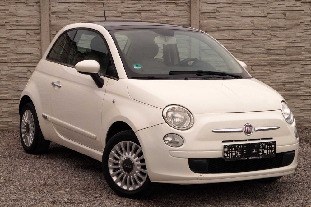 FIAT 500 Rok 2008 1.2 70km Alufelgi Klimatyzacja Panorama Dach PIĘKNA!