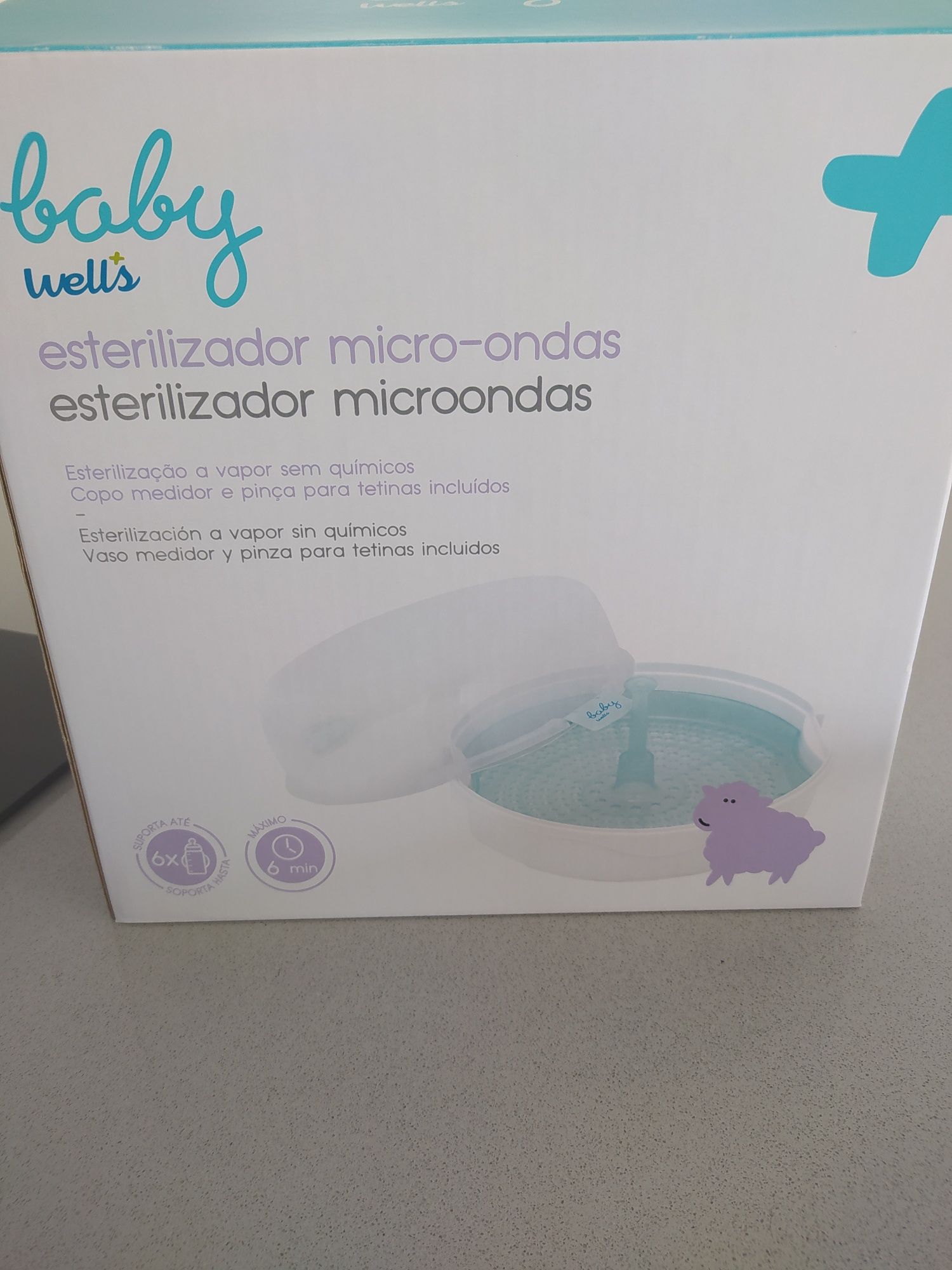 Esterilizador de microondas