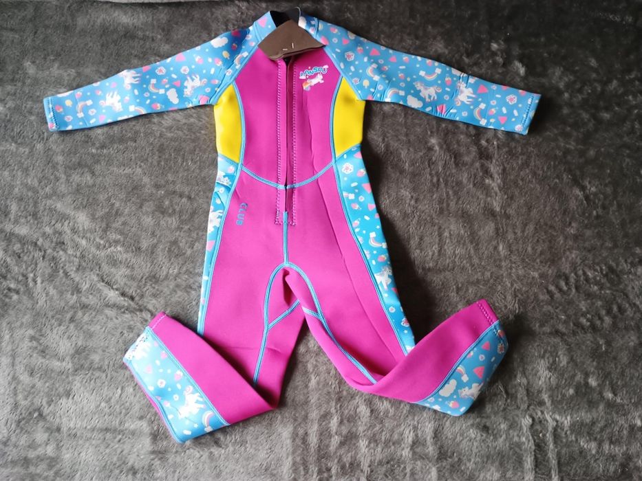 Kombinezon neoprenowy pełny pianka 4 - 6 lat