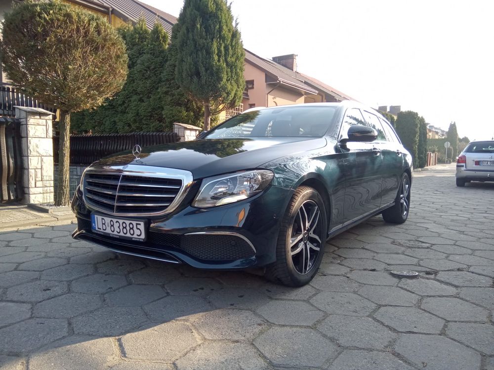 Mercedes Benz W213 klasa E 2.0 automat 150 PS. 9 G TRONIC - zamiana