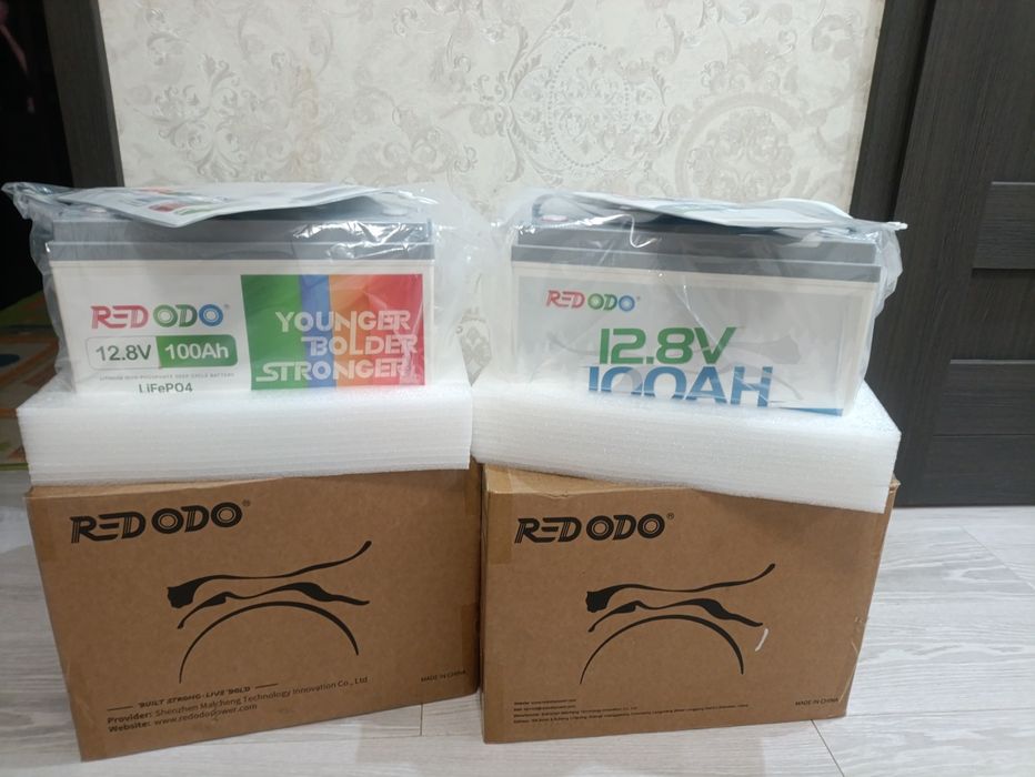 Акумулятор Redodo 12V 100AH LiFePO4 (R12V100-100-BASIC-4-A100)
