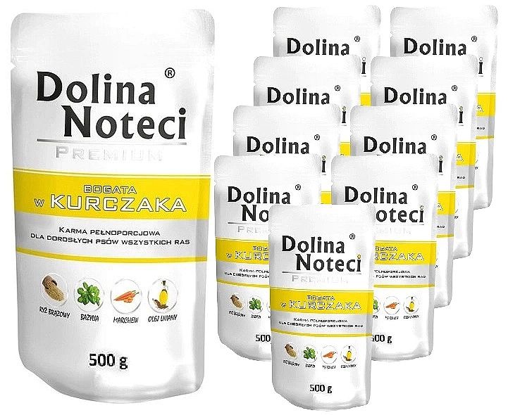 Dolina Noteci Premium Bogata W Kurczaka 500g x10