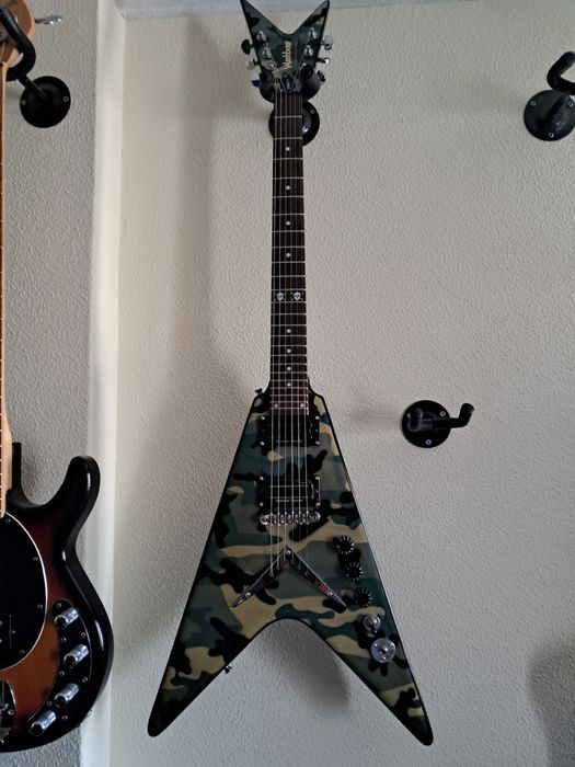 Guitarra elétrica washburn dimeV com seymor duncans