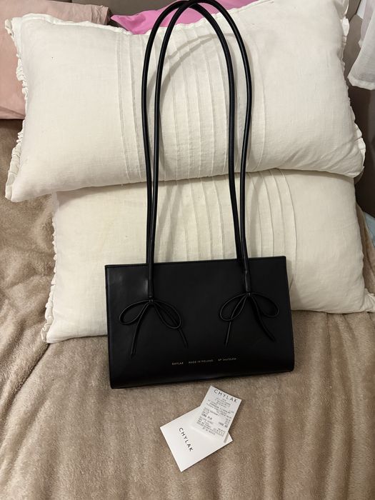 Torebka Chylak z uroczymi kokardkami