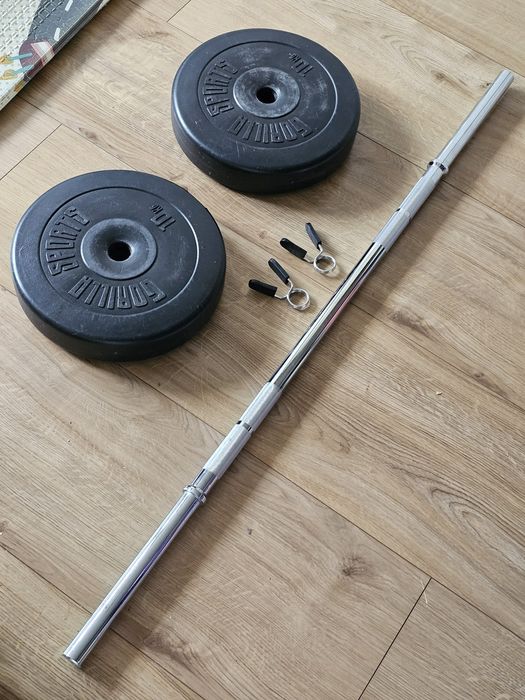 Gryf prosty 150 cm obciążenie 20 kg