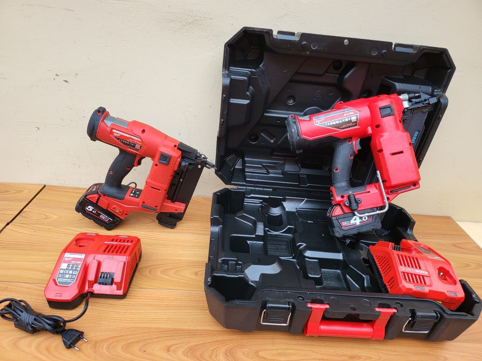 Milwaukee M18 FFN i FN18GS - gwoździarki akumulatorowe