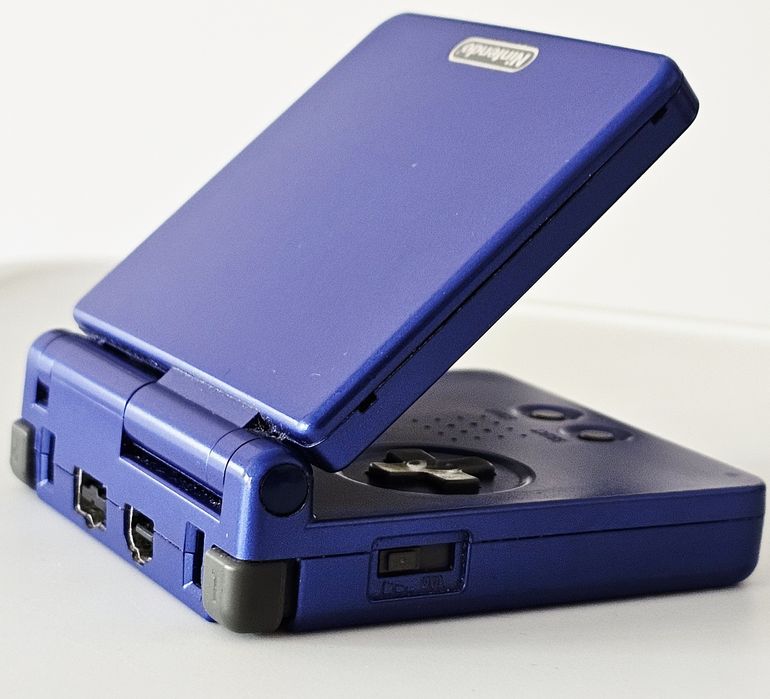 Nintendo Game Boy GAMEBOY Advance SP AGS-001 + ładowarka AGS-002 +etui