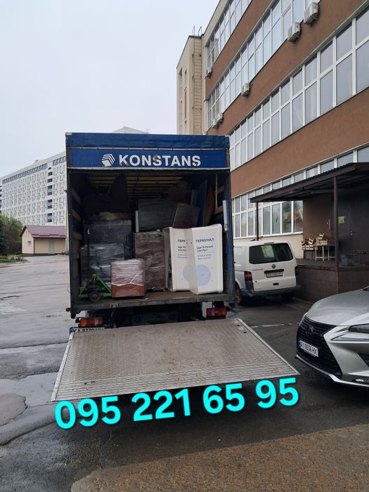 Грузоперевозки-Переезды! 5*10-тонн. Гидроборт+рокла Киев-обл-Украина.