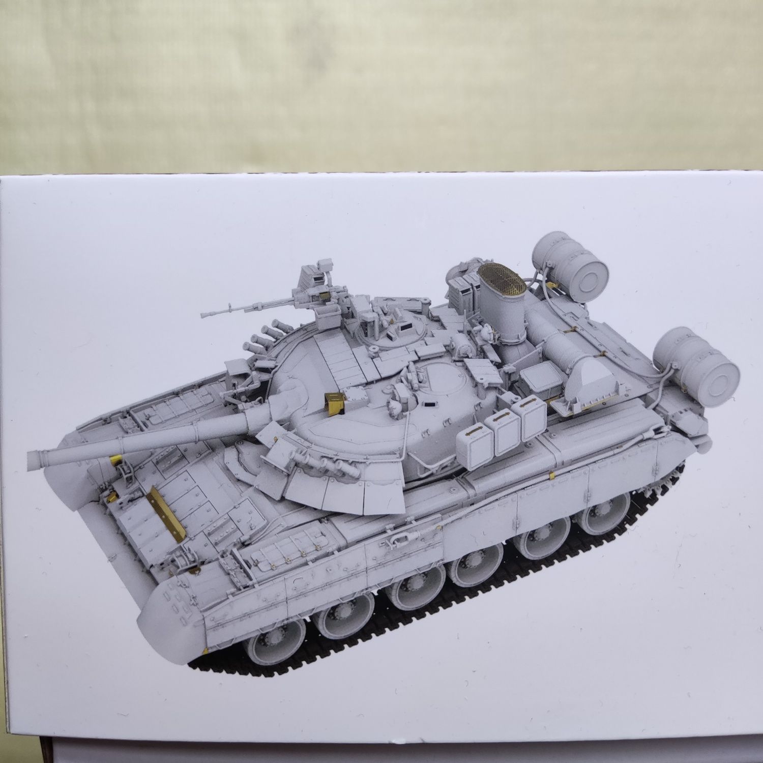 Сборная модель. Танк Т-80U, Новая модель. RYEFIELD MODEL.#5105, 1/35.