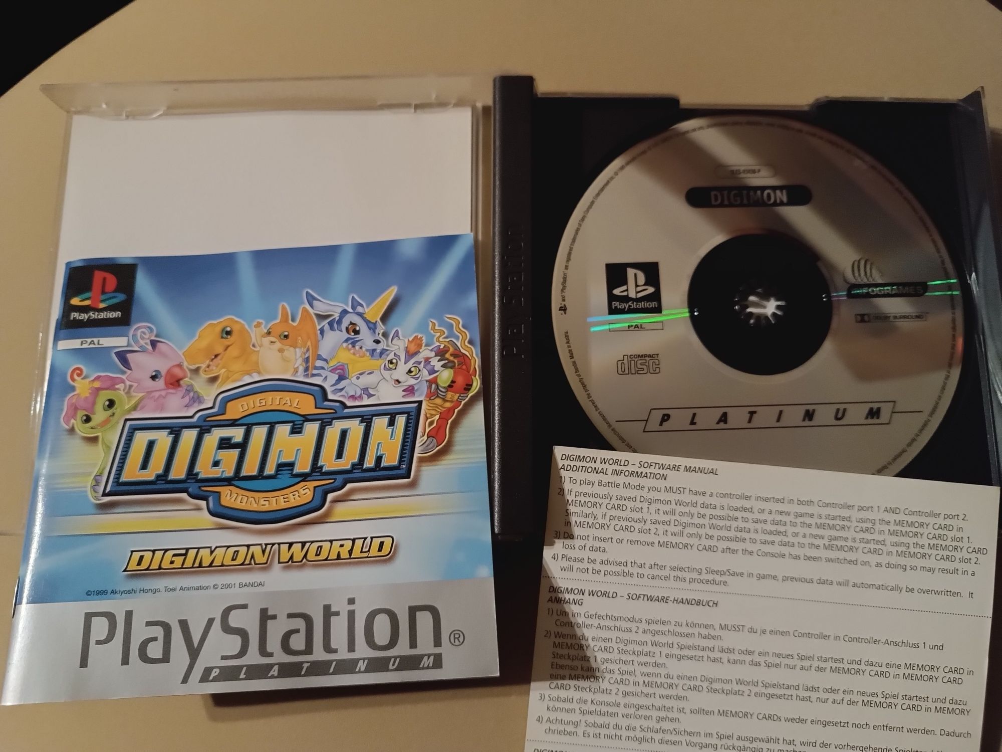 Jogo PlayStation Digimon World PS1