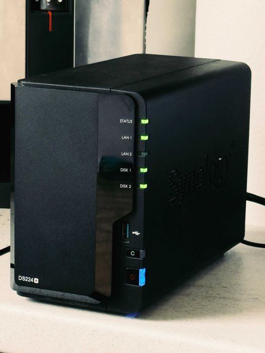 Synology NAS DS224+ | 6GB RAM | 2×4TB IronWolf