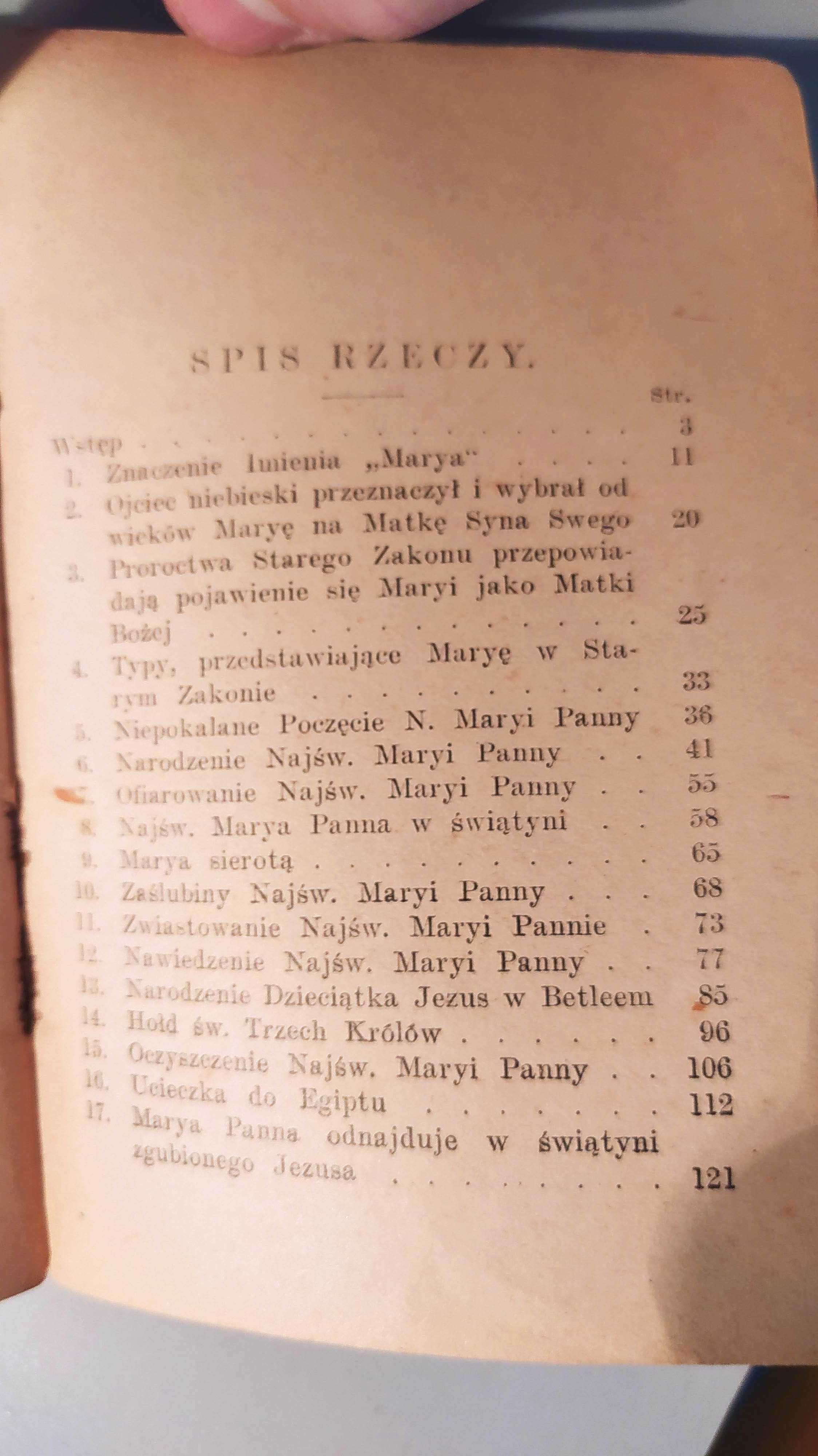 Żywot Matki Boskiej dla Młodzieży ks. Dr. W. Galant 1902  r. – unikat