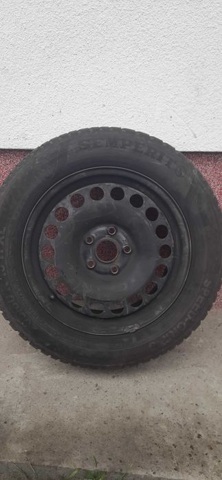 Зимові шини SEMPERIT SPEED - GRIP 5 205 60 r16 2021 року + диски VAG