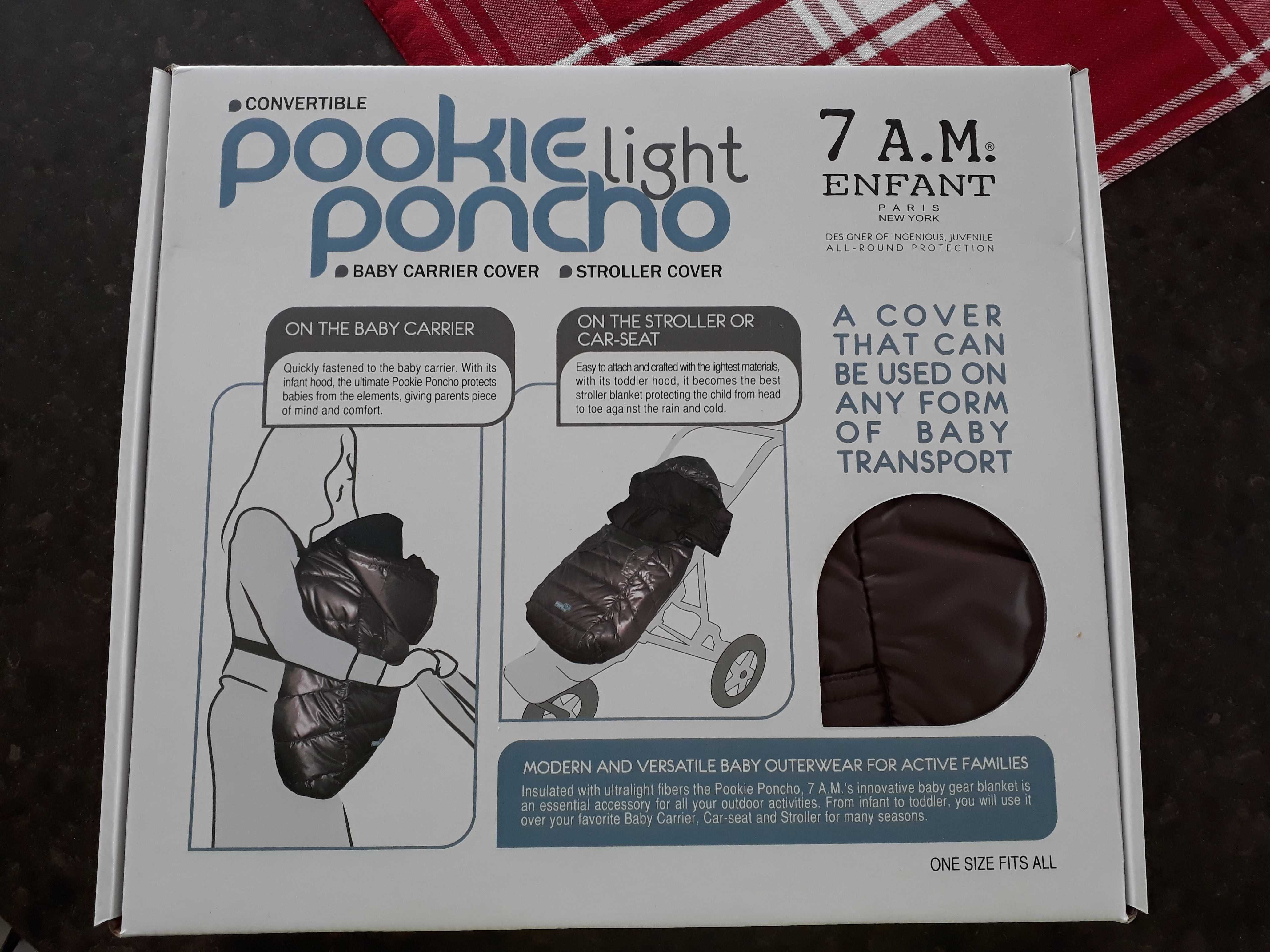 Универсальный конверт 3 в 1 от 7 A.M. Enfant Pookie Poncho Light