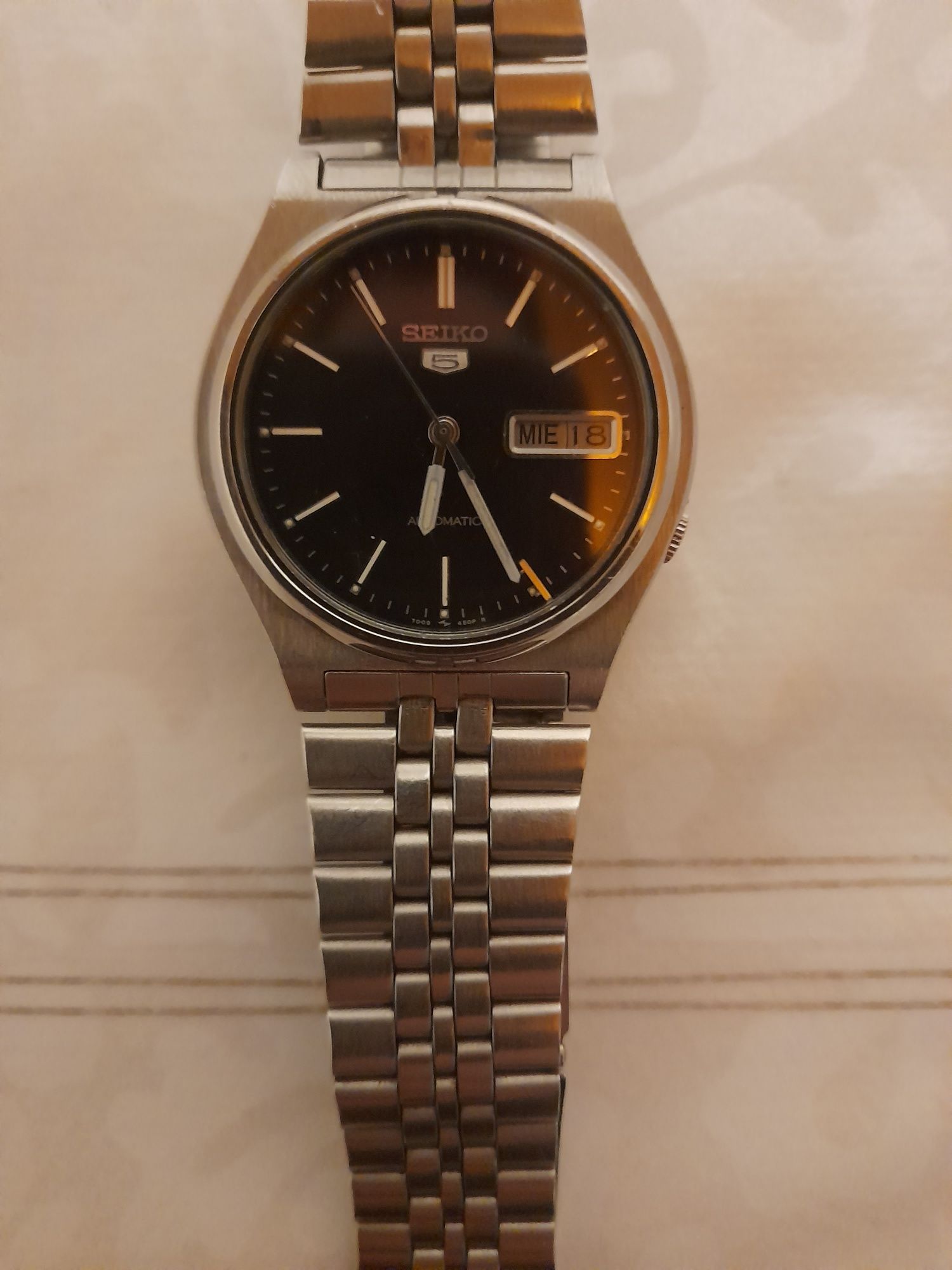 Relogio marca seiko ano 1980 irrepreensível. Como novo aceito proposta