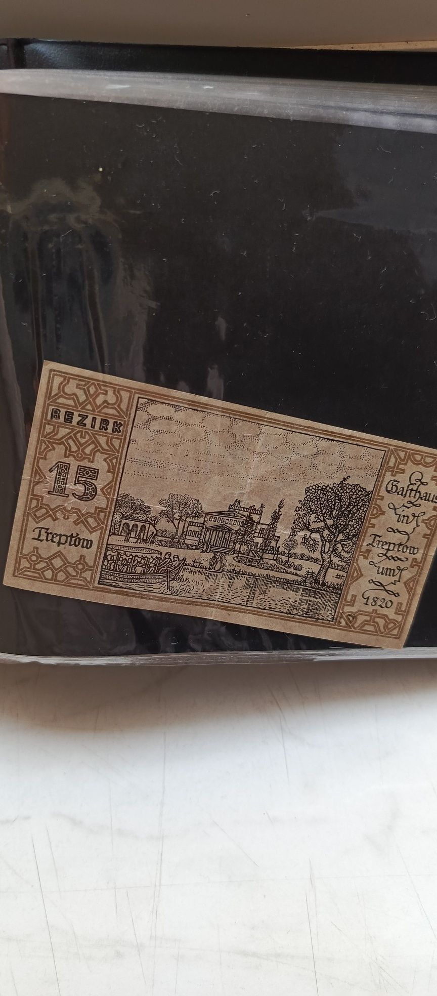 Album z banknotami Niemiec
