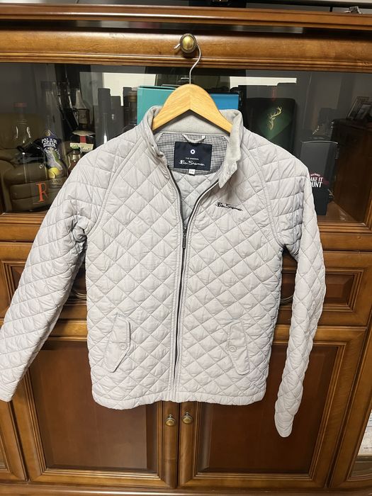 Ben Sherman Сіра пухова курточка для хлопчика 12-13 років