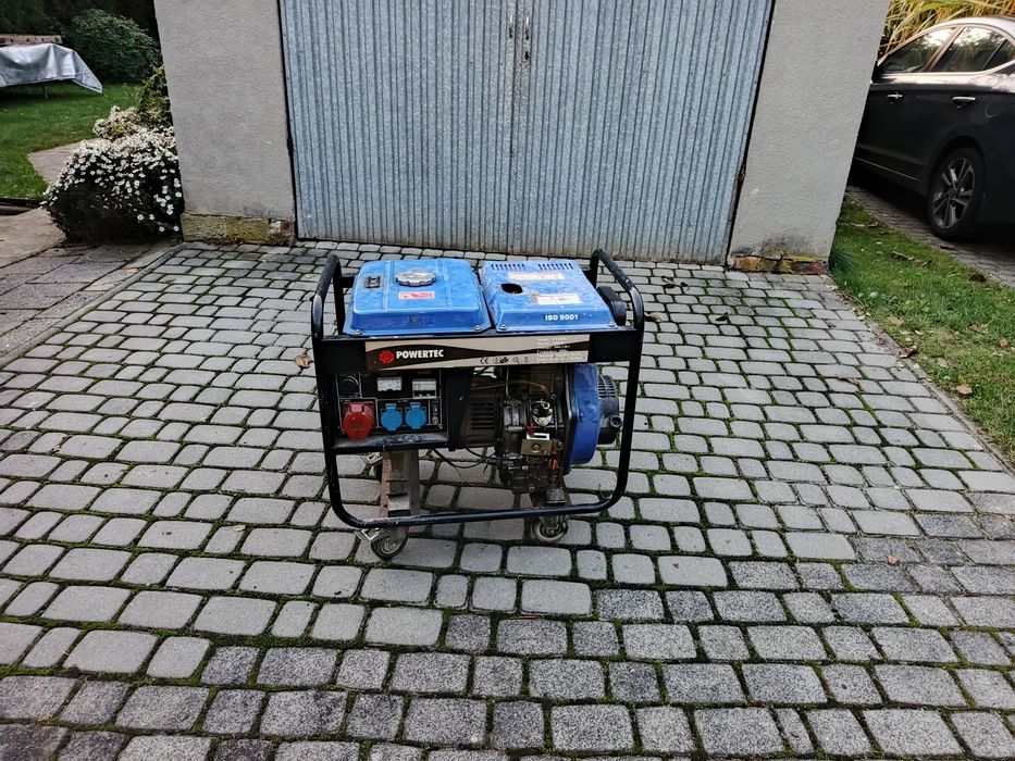 Agregat PowerTec 5kw diesel
