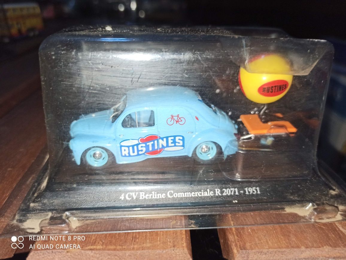 Renault 4CV Berline Commerciale  1951 Eligor 1:43