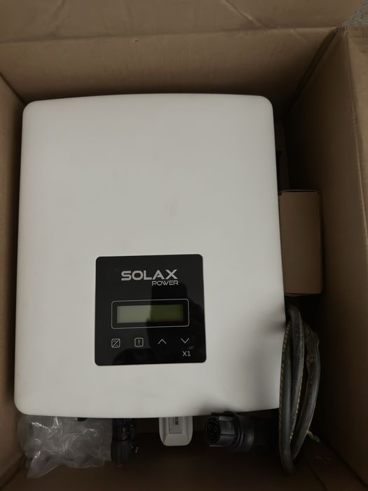 Inversor solax e 7 paineis