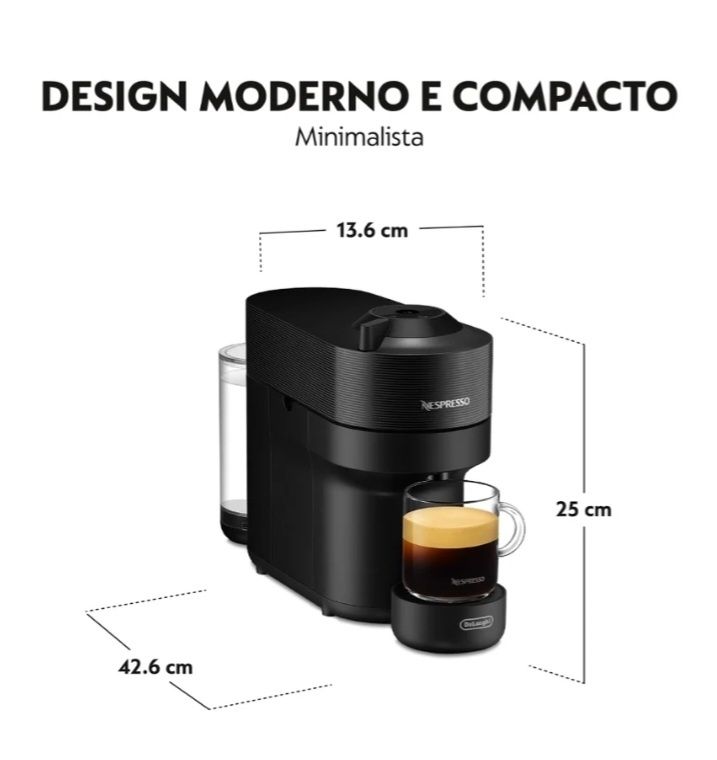 Nespresso Vertuo Pop Preta | NOVA - Embalagem por abrir