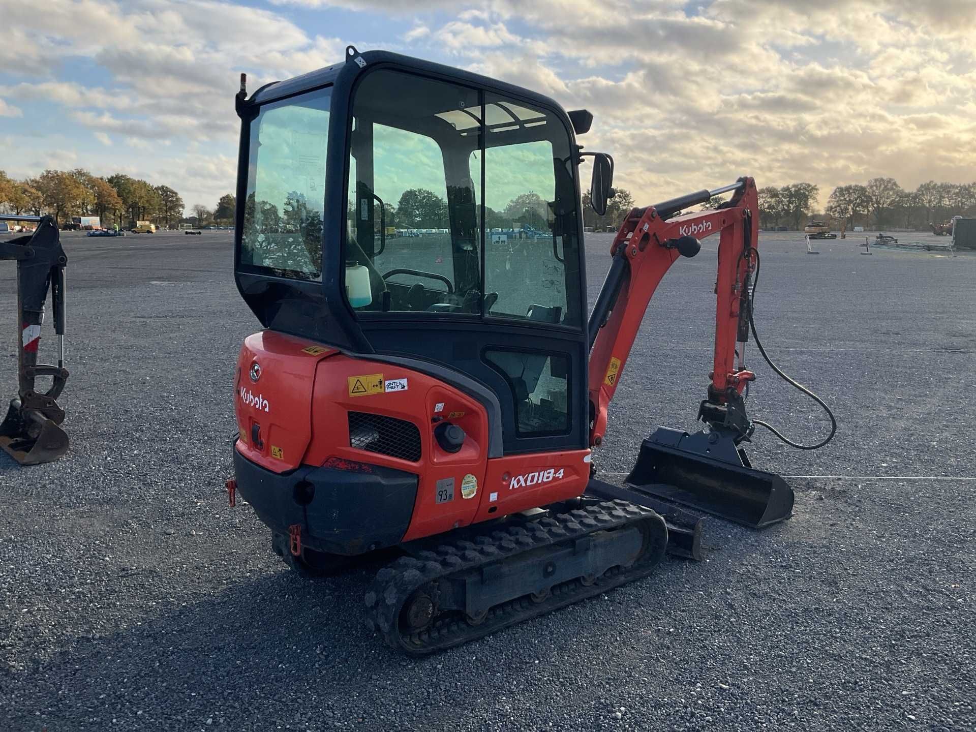 Kubota KX018-4 mini giratória escavadora 1.8T