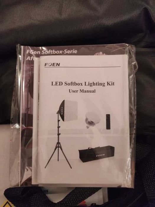 softbox z pokrowcem