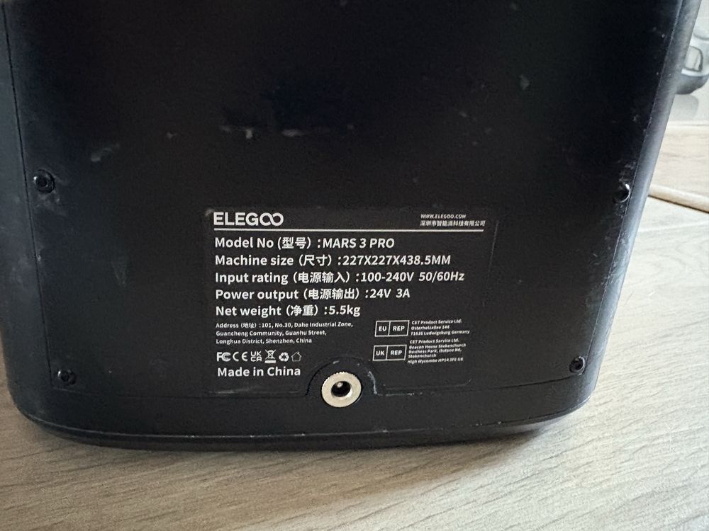 Elegoo mars 3 pro