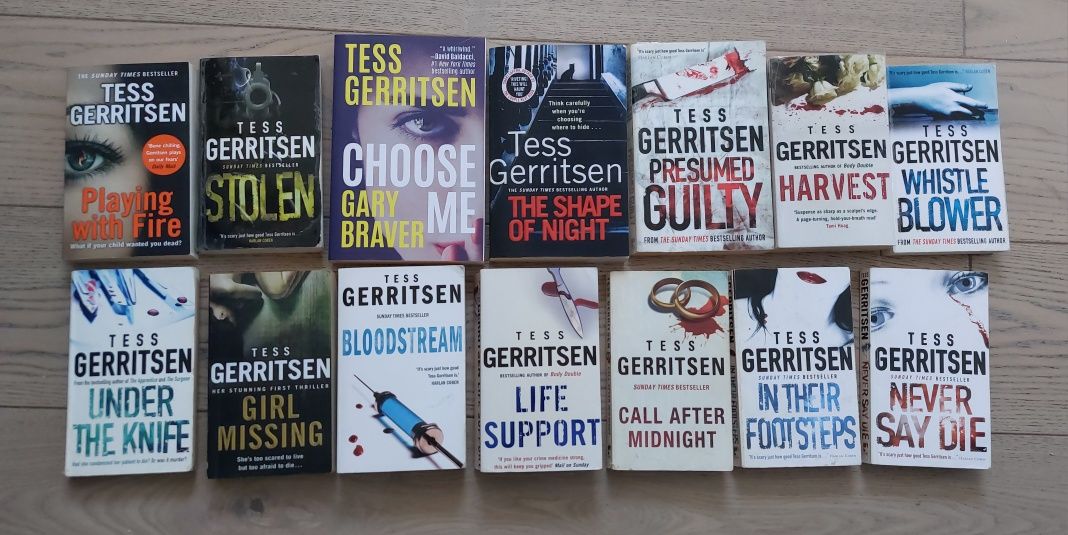 Zestaw książek Tess Gerritsen
