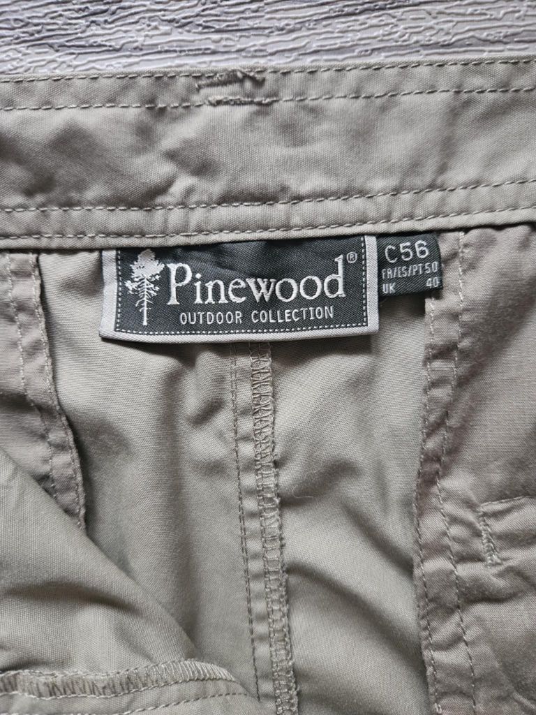Pinewood szorty męskie outdoorowe trekkingowe myśliwskie bojówki XL L
