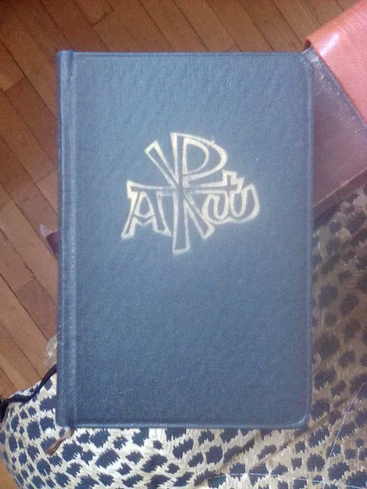 O naśladowaniu Chrystusa czarny - Książka religijna