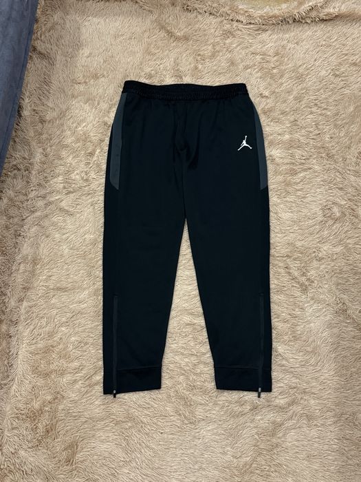 Чёрные спортивные штаны jordan dri-fit джордан оригинал 3xl xxxl