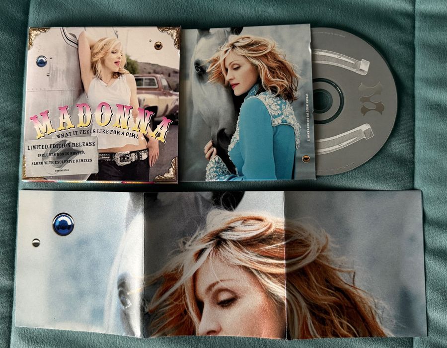 Madonna - LOTE 10 Cd Single What It Feels Like For a Girl