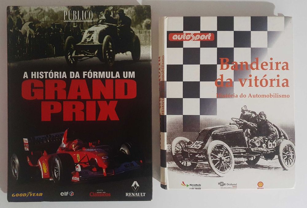 Livros sobre a história da Formula 1