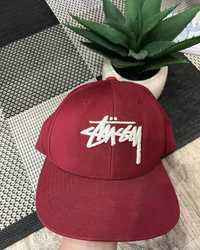Stussy кепка красная
