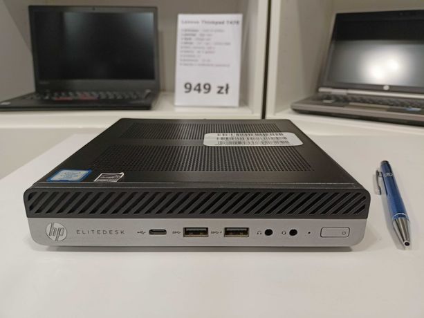 HP EliteDesk 800 G4 Mini PC i5-8gen 16gb 256ssd Win11 GW12 RATY FV23