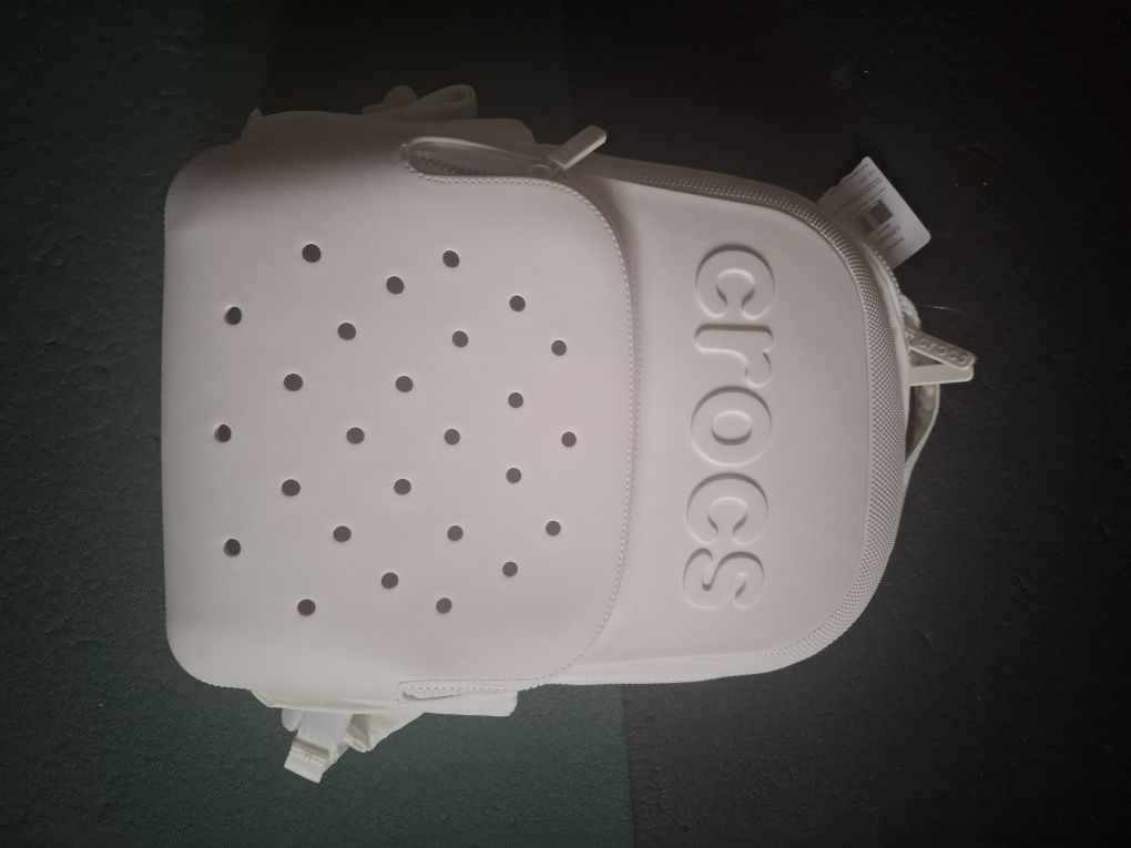 Nowy plecak crocs biały