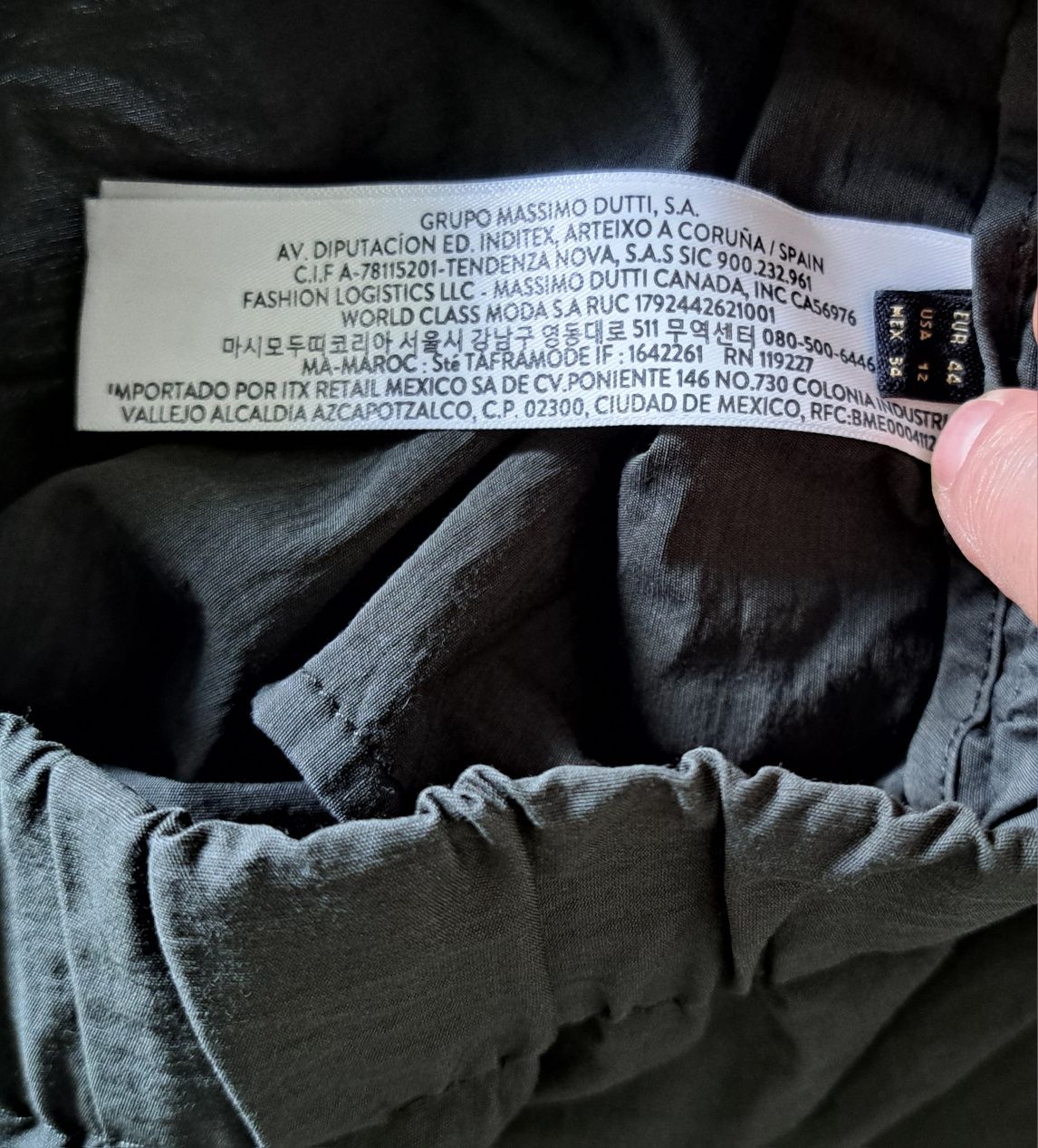 Szerokie spodnie Massimo Dutti  roz.44