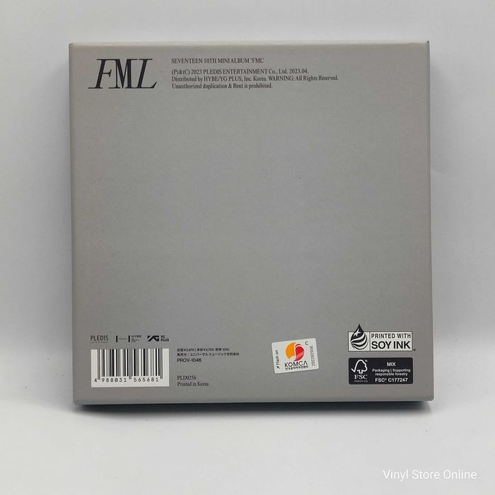 CD - Seventeen ‎– FML - Ref: Site