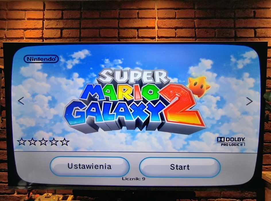Przerobiona Nintendo Wii BOX 128GB USB Loader GX zestaw