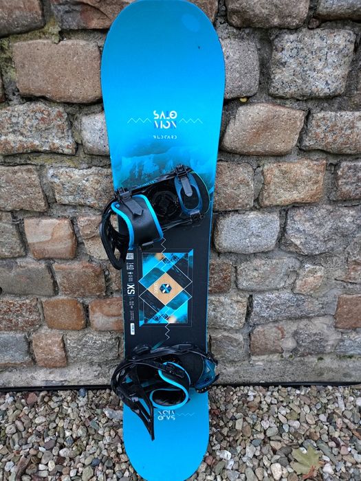 Deska snowboardowa Salomon WildCard 140 cm z wiązaniami Salomon