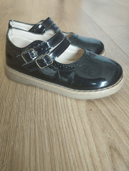 Buciki lakierki balerinki