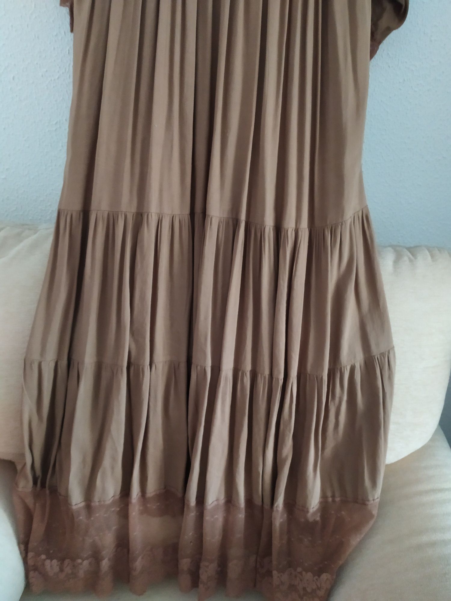 Vestido longo Dixie oversize