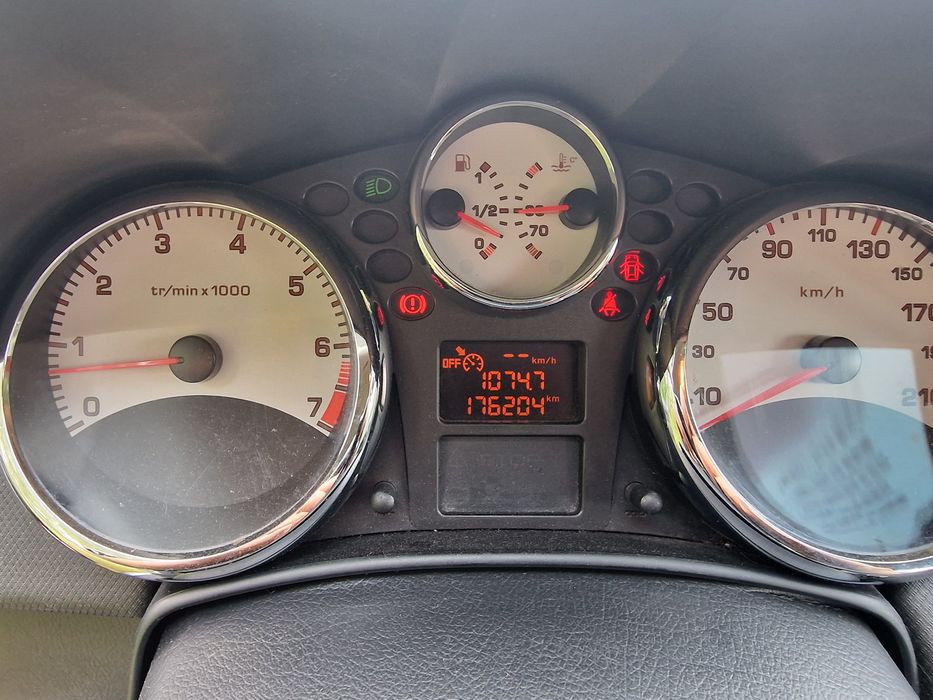 Peugeot 207 '10r Tempomat Klimatyzacja