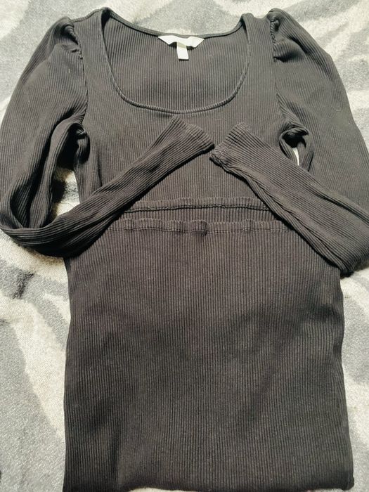 Сукня в рубчик мама трикотаж