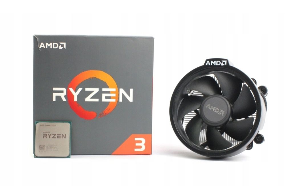 Karta graficzna AMD Radeon RX660 Fighter i procesor AMD Ryzen 3