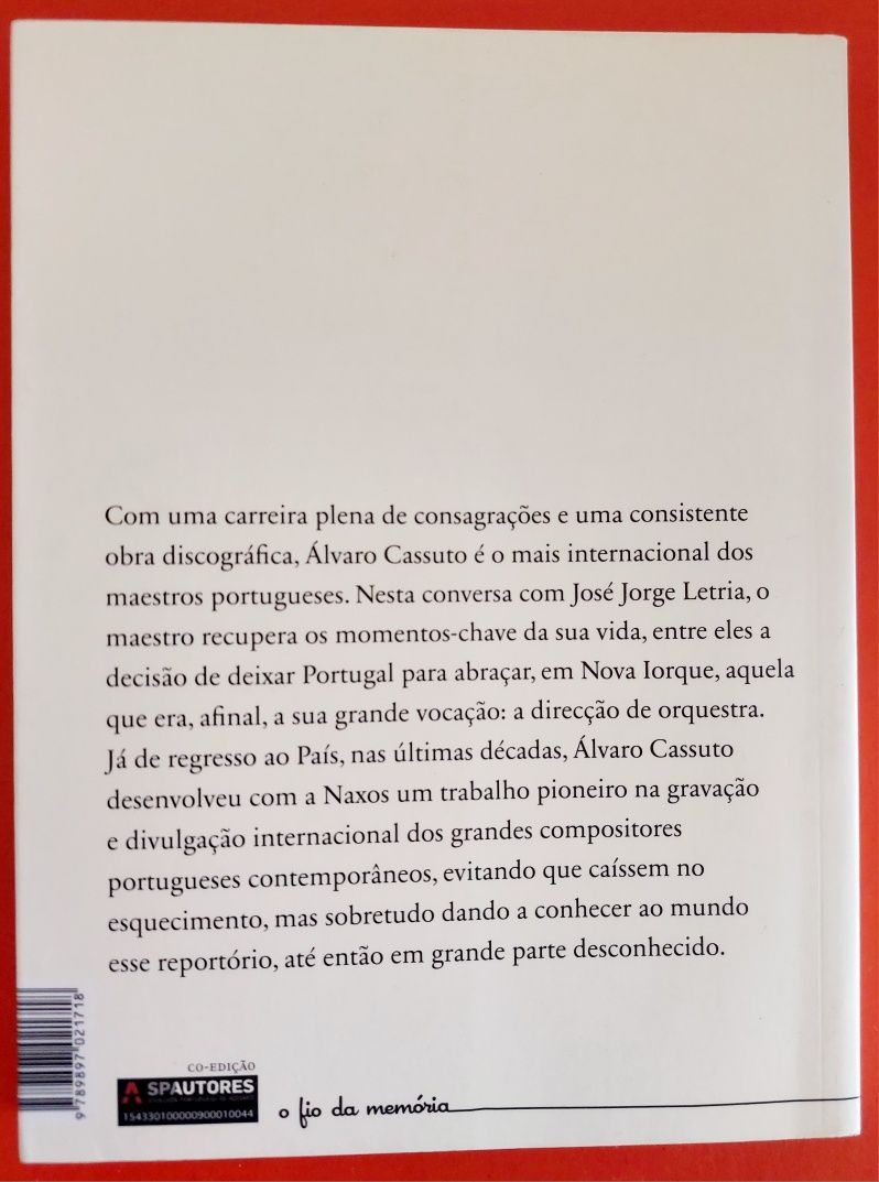 CASSUTO - Maestro Sem Fronteiras