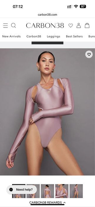 Купальник боді Adidas Stella McCartney