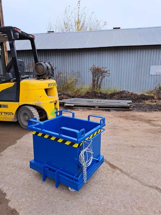 PMDC mini 130 L najmniejszy pojemnik z otwieranym dnem i kołami